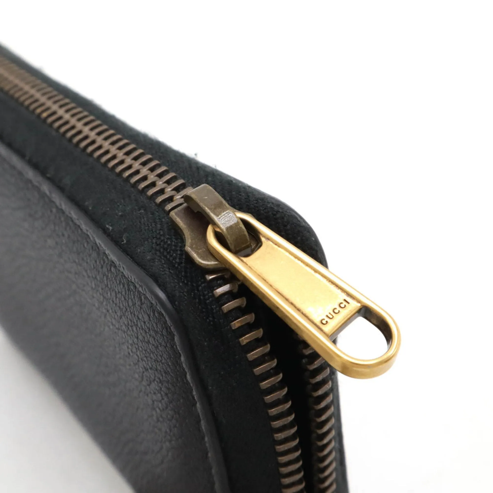 Gucci Leather Coin Purse/Coin Case (Pre-Owned)