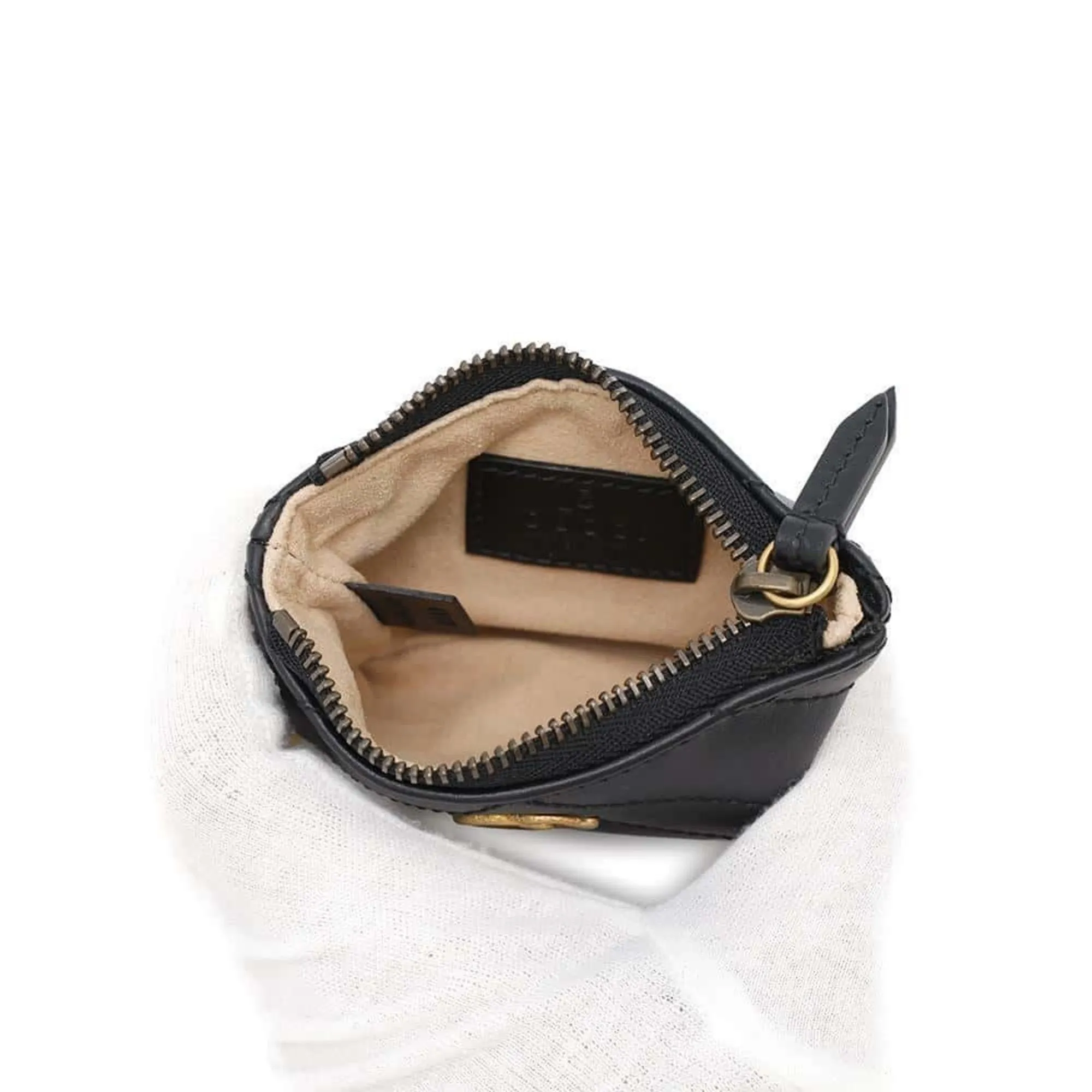 Gucci  Leather Coin Purse/Coin Case (Pre-Owned)