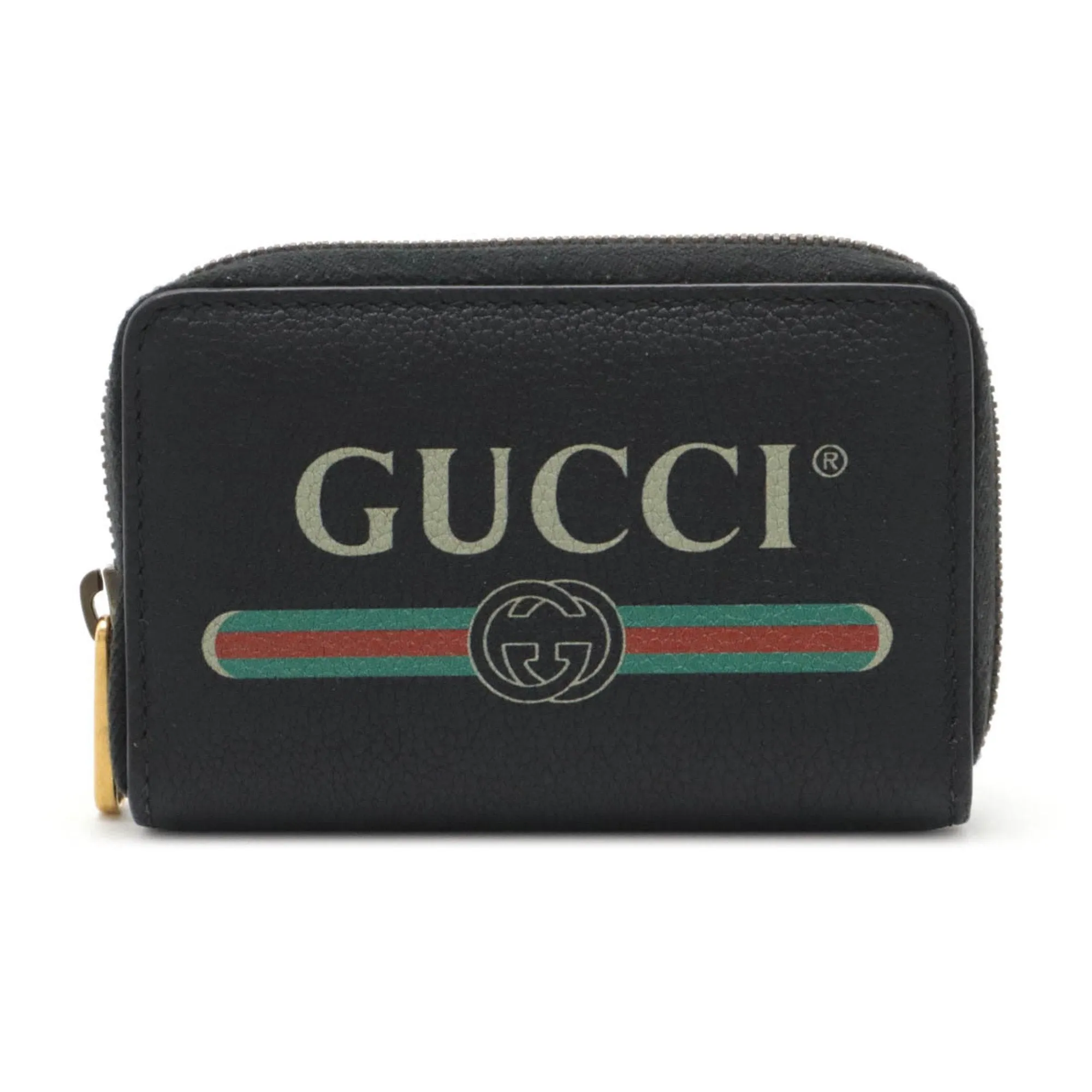 Gucci Leather Coin Purse/Coin Case (Pre-Owned)