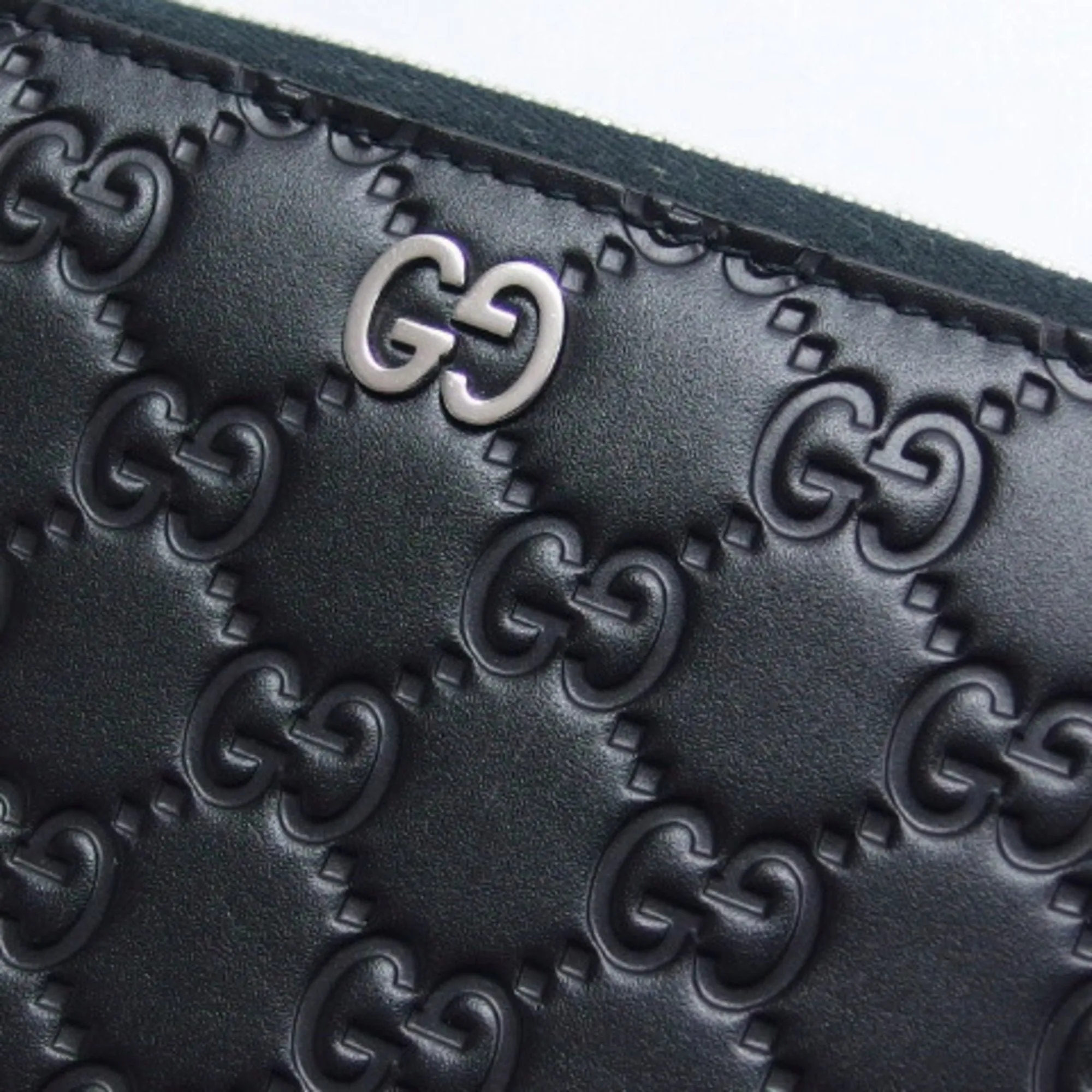 Gucci Leather Coin Purse/Coin Case (Pre-Owned)