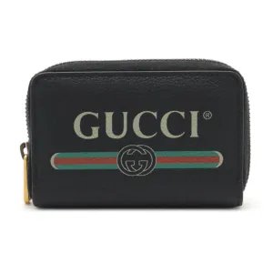 Gucci Leather Coin Purse/Coin Case (Pre-Owned)