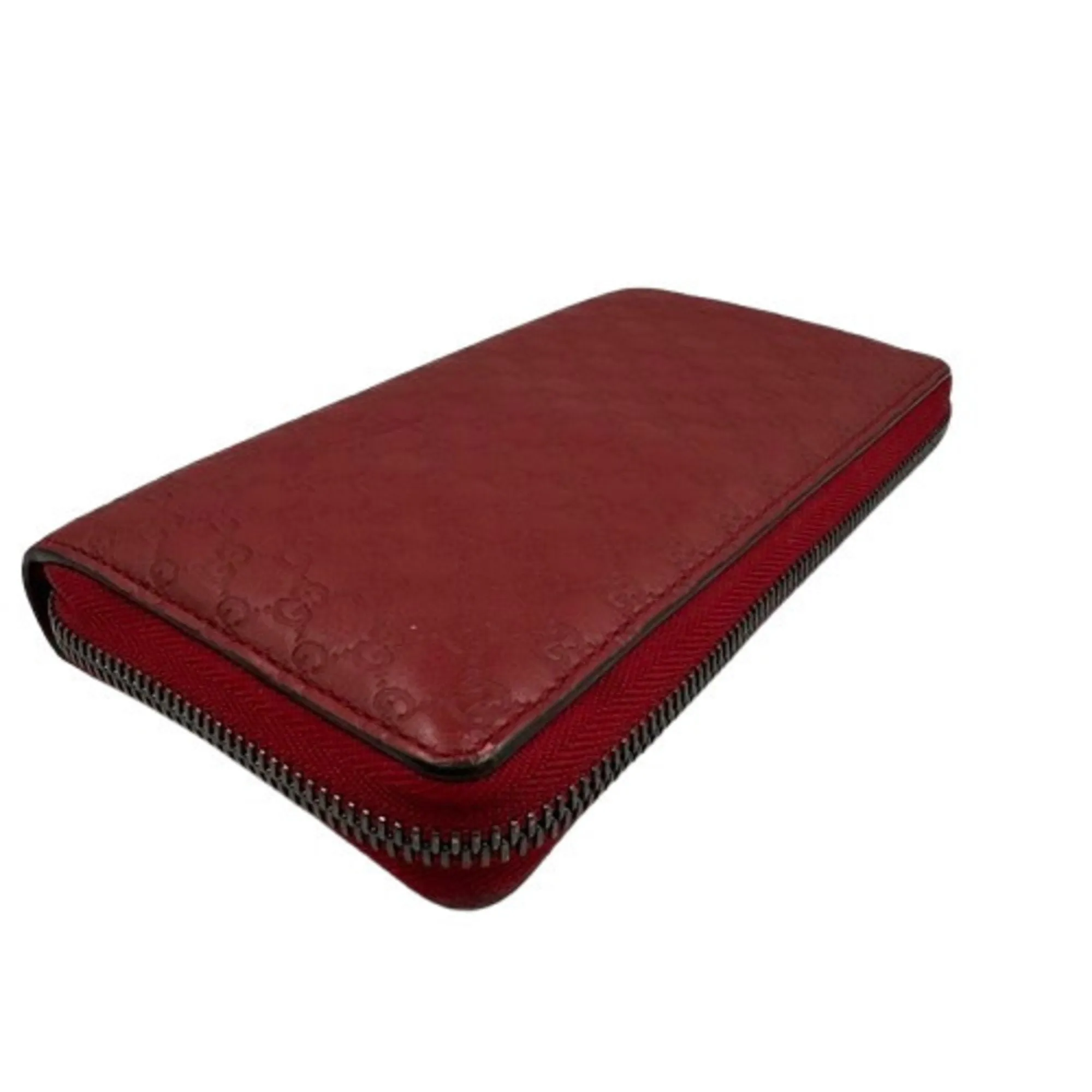 Gucci Leather Long Wallet (Bi-Fold) (Pre-Owned)