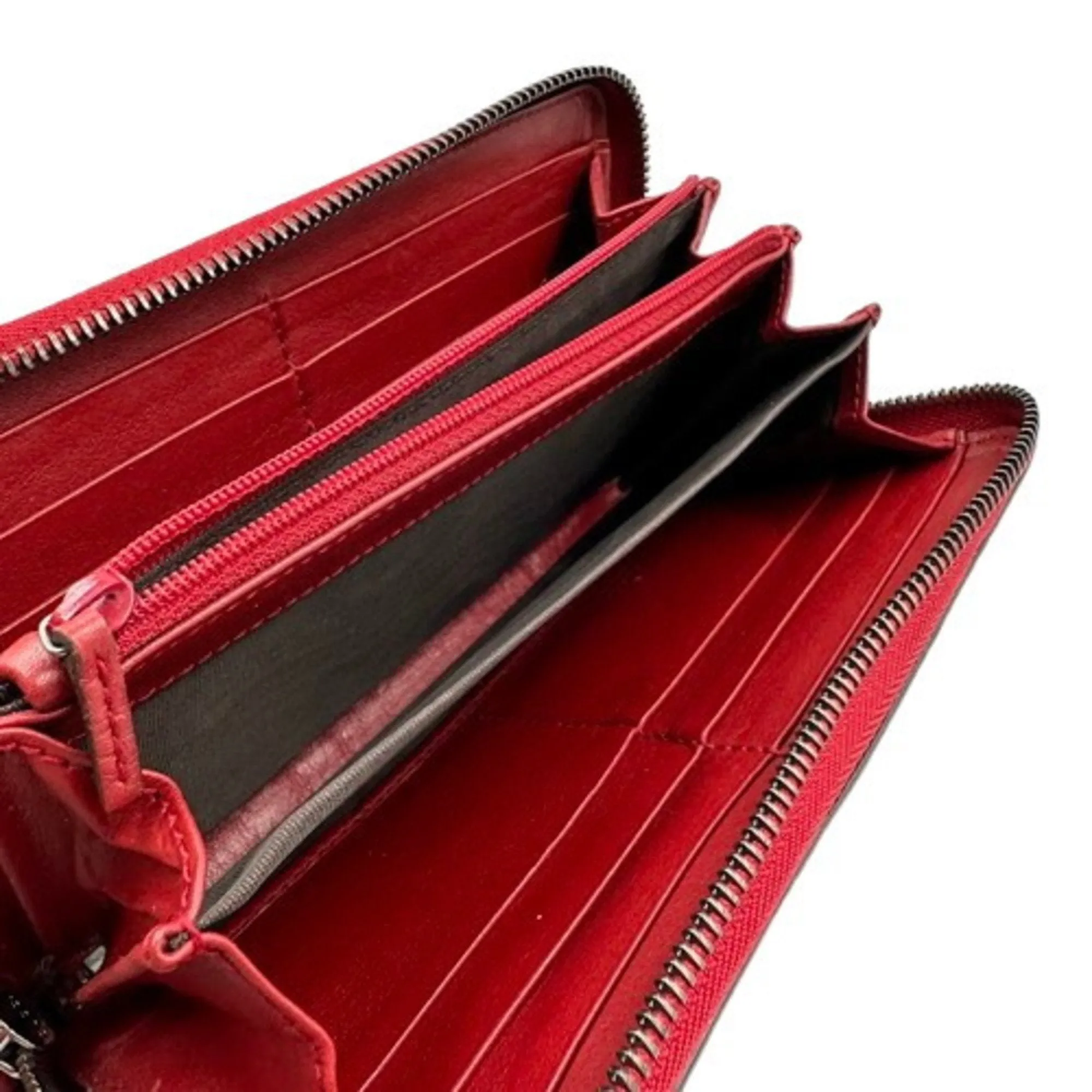 Gucci Leather Long Wallet (Bi-Fold) (Pre-Owned)