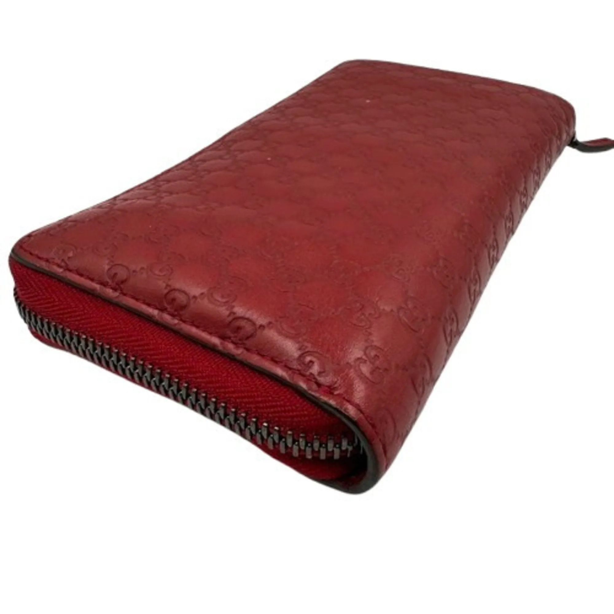 Gucci Leather Long Wallet (Bi-Fold) (Pre-Owned)