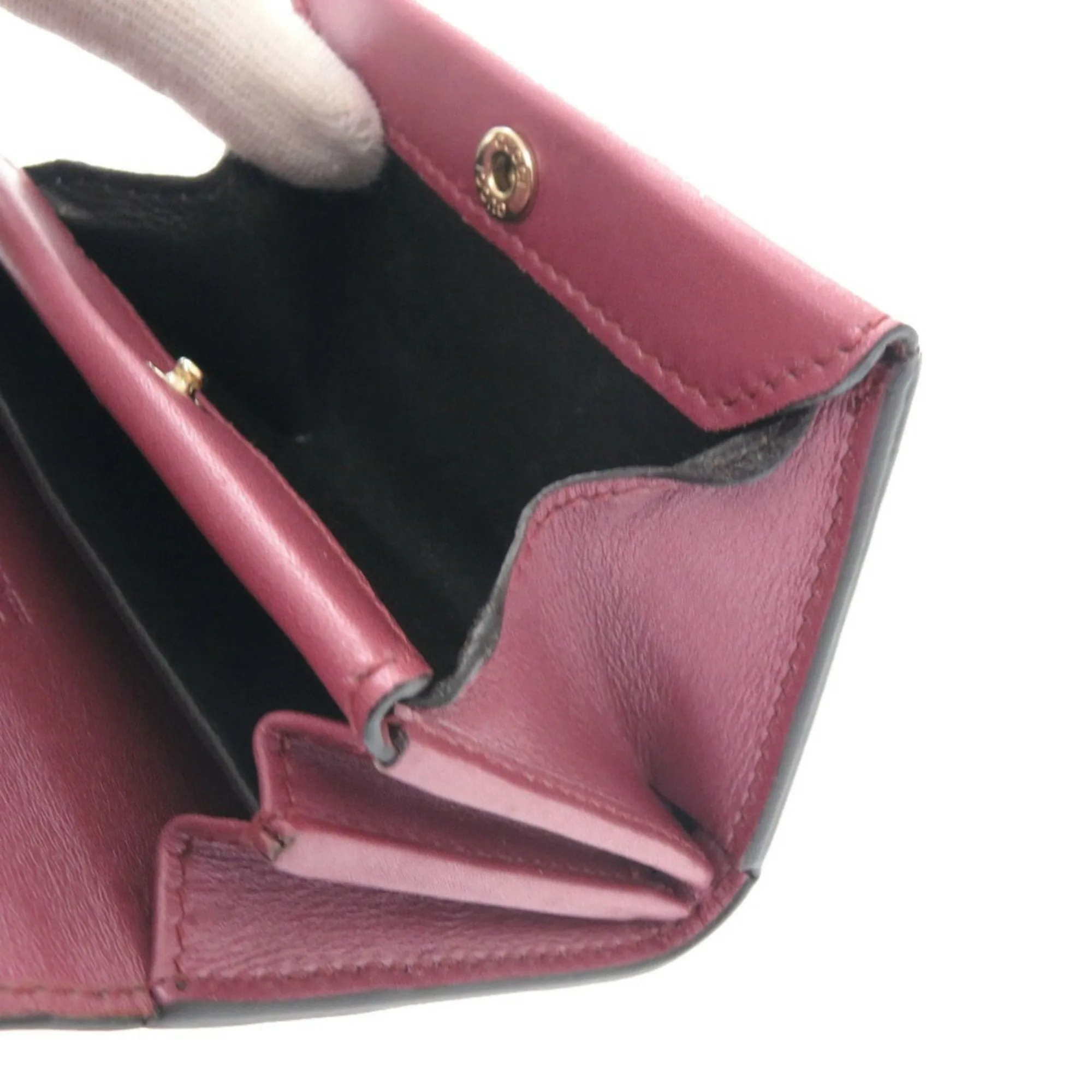 Gucci Microguccissima Patent Leather Coin Purse/Coin Case (Pre-Owned)