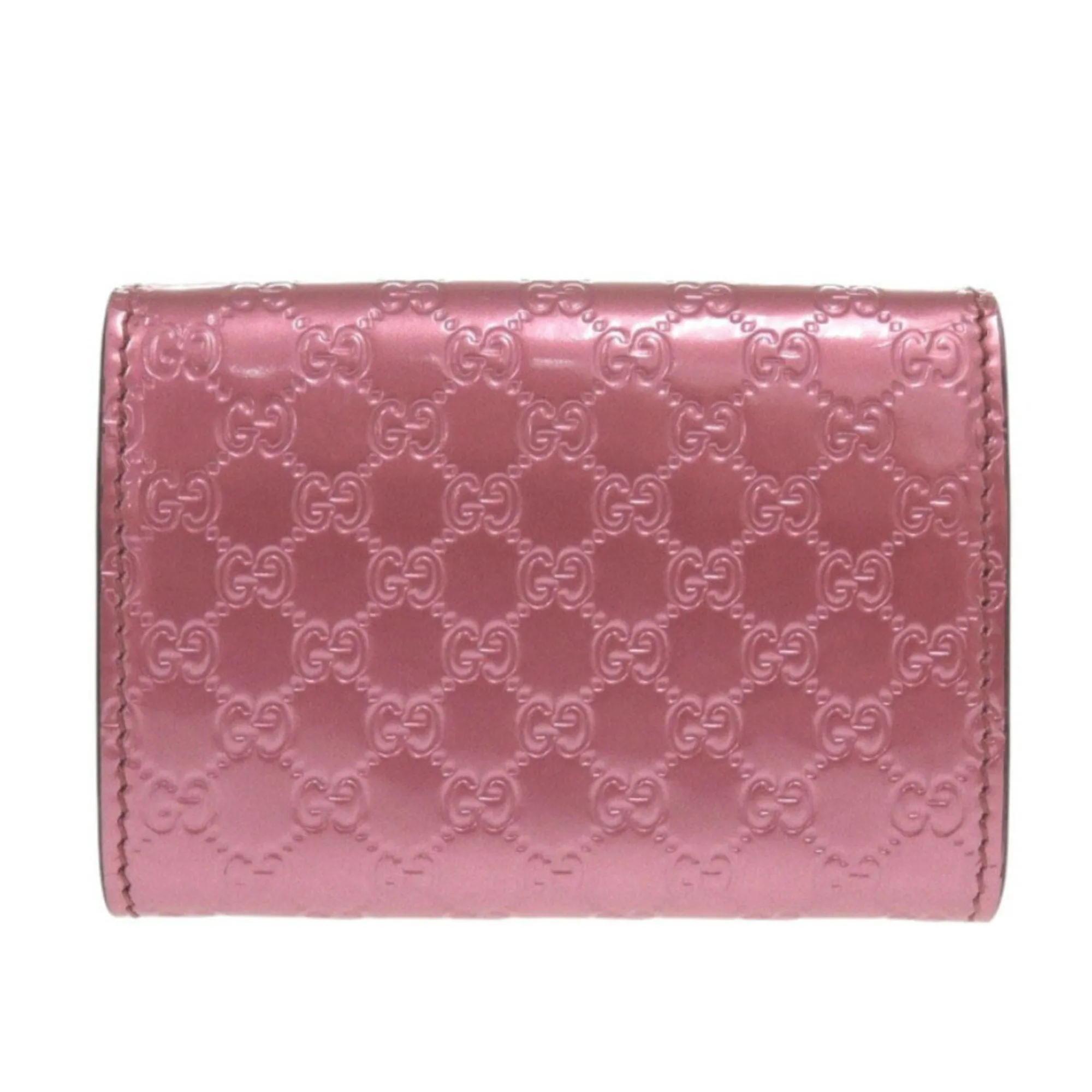 Gucci Microguccissima Patent Leather Coin Purse/Coin Case (Pre-Owned)