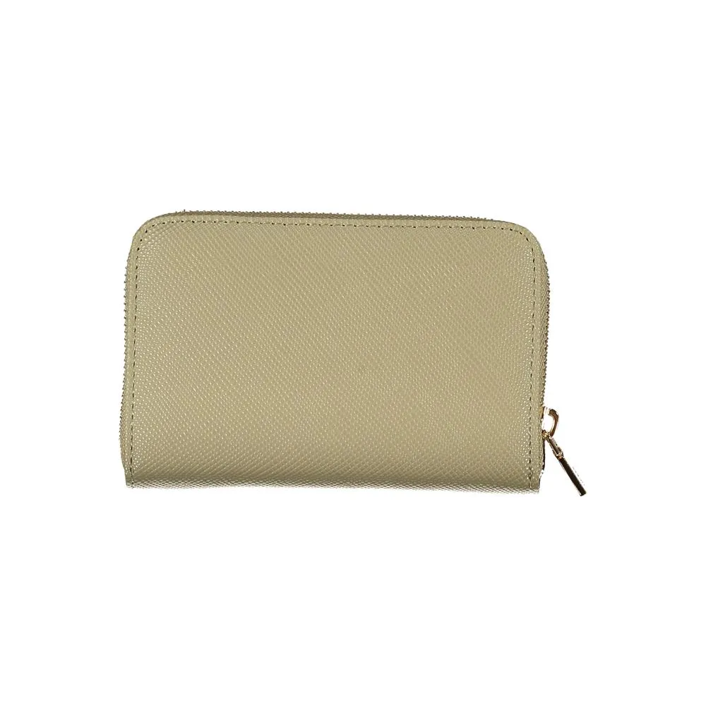 Guess Jeans Chic Emerald Zip Wallet with Multiple Women's Compartments