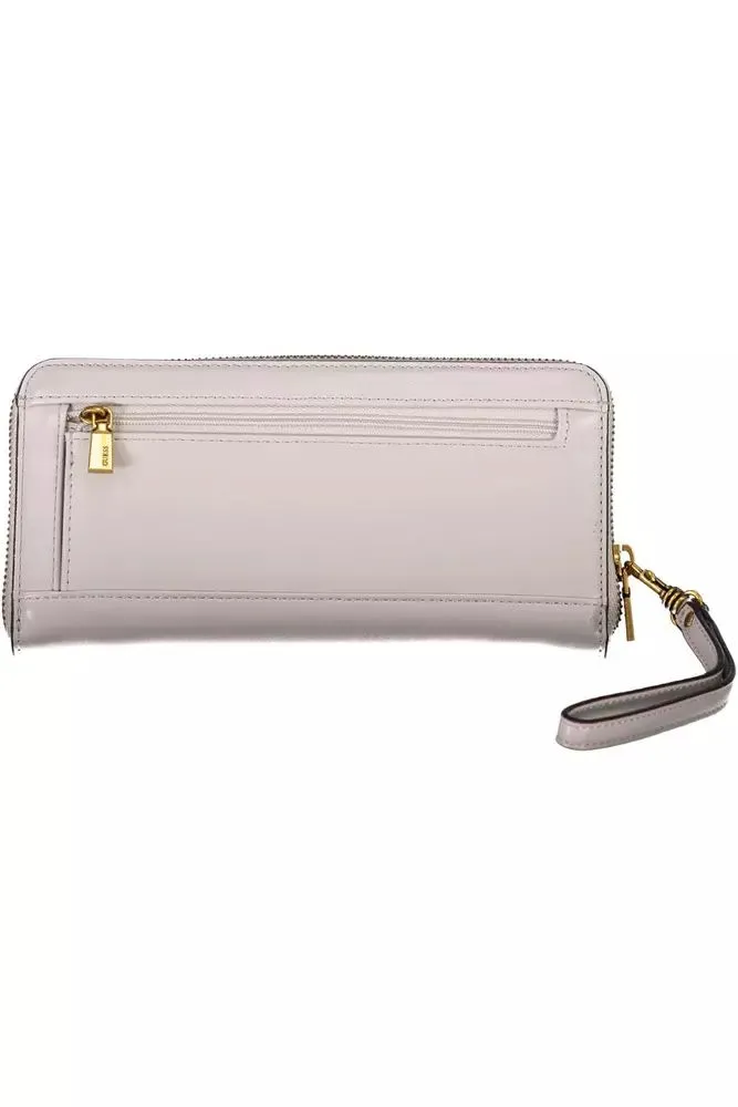 Guess Jeans Elegant  Wallet with Secure Zip Women's Closure