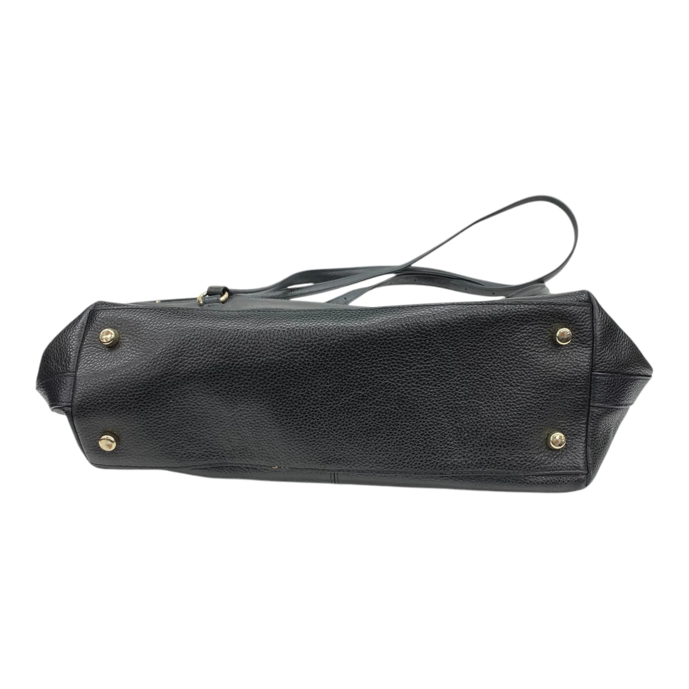 Handbag Designer By Coach In Black, Size:Large