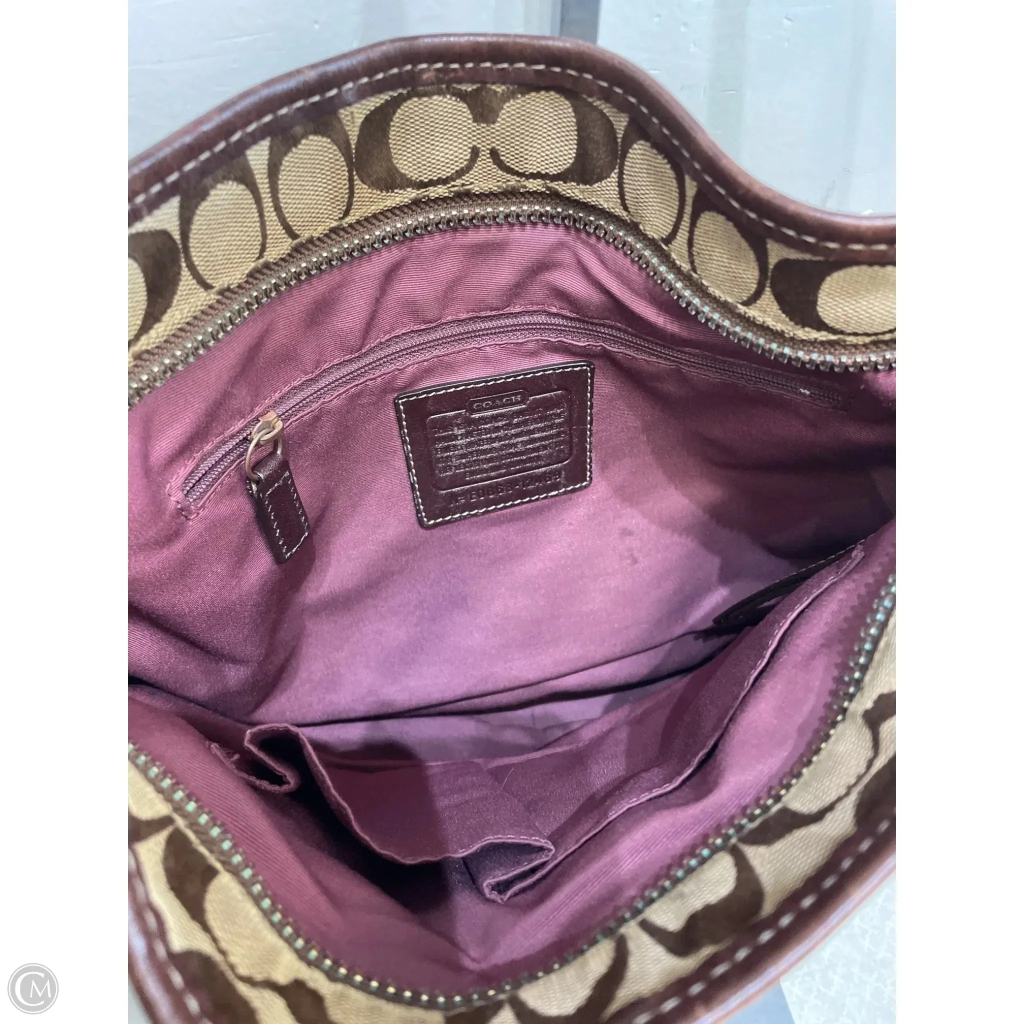 Handbag Designer By Coach, Size: Medium