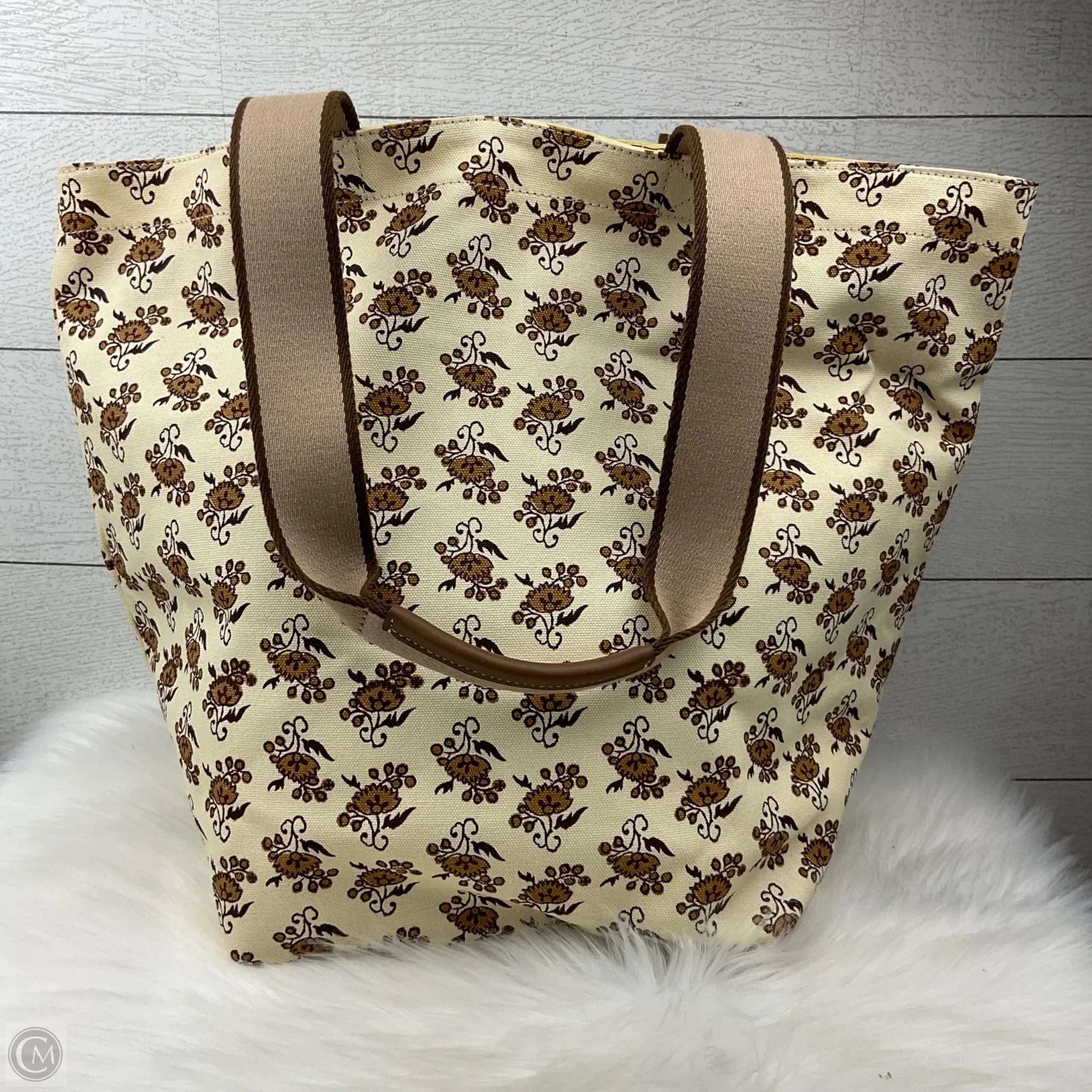 Handbag Designer By Tory Burch, Size: Large