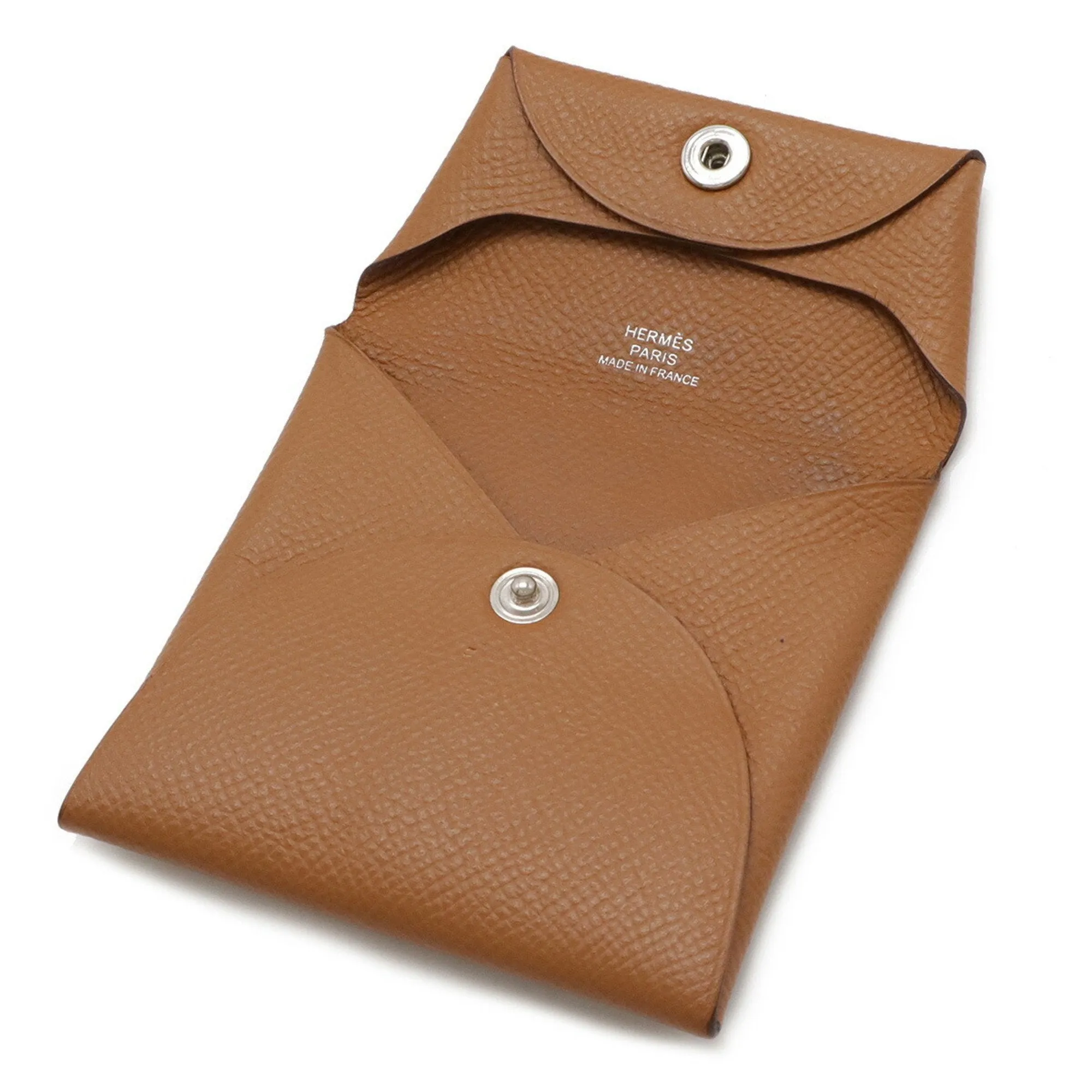 Hermes Epsom Leather Coin Purse/Coin Case (Pre-Owned)
