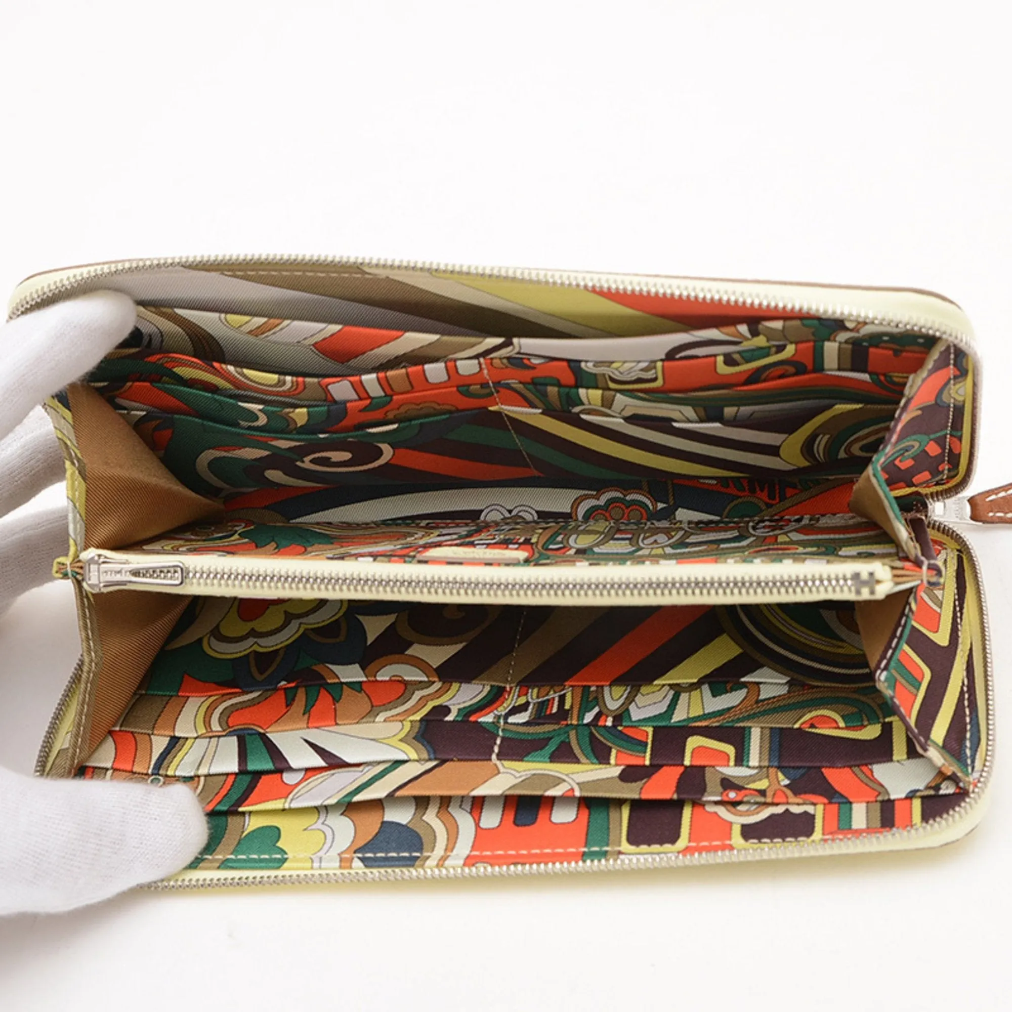 Hermes Mc2 Epsom Leather Long Wallet (Bi-Fold) (Pre-Owned)