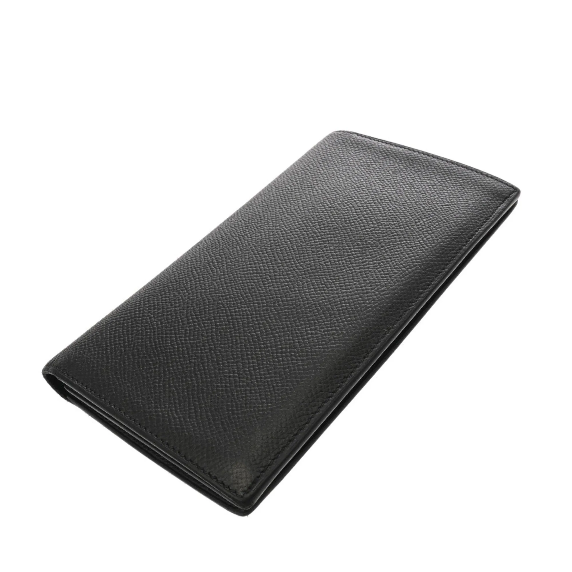 Hermes Silk'in Epsom Leather Long Wallet (Bi-Fold) (Pre-Owned)