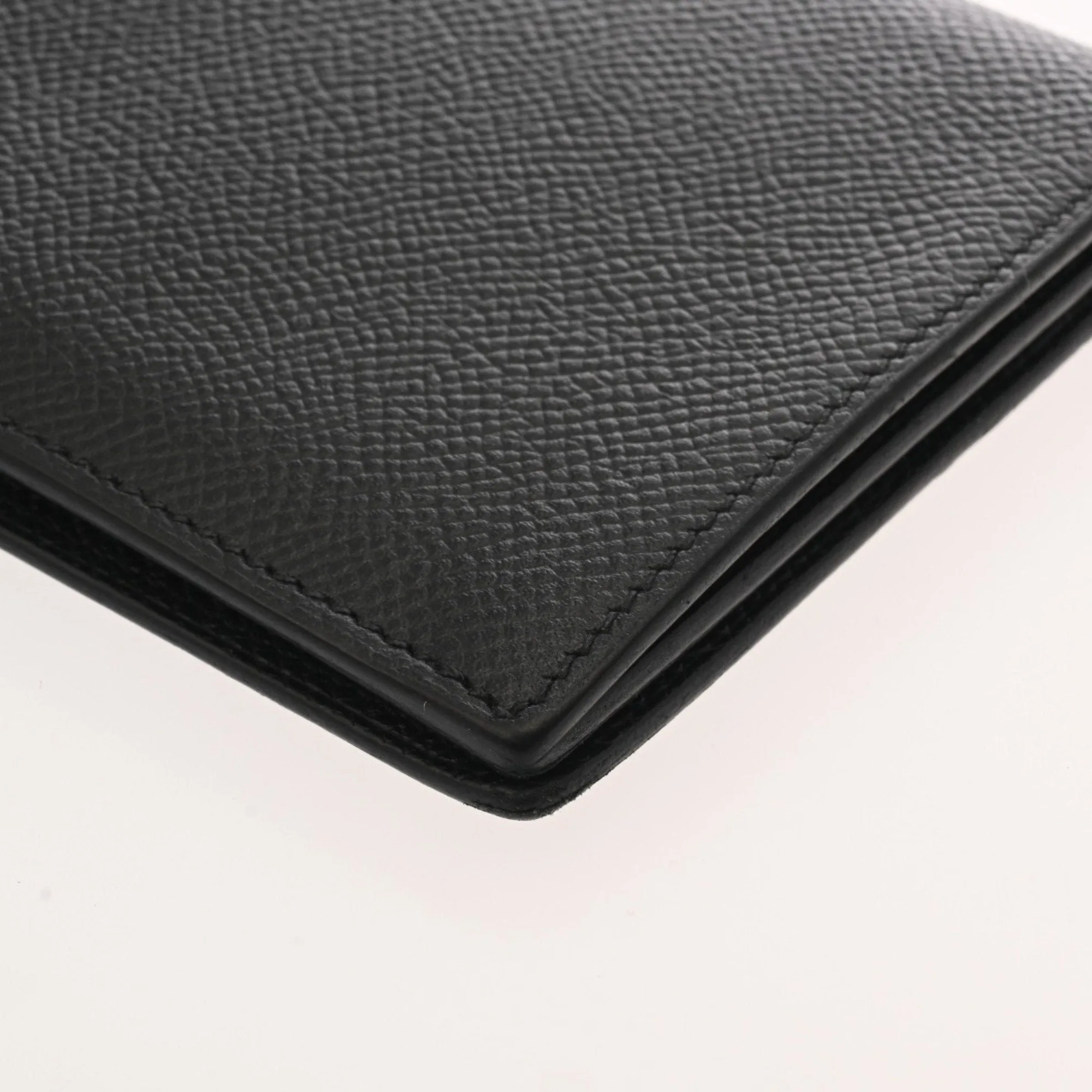Hermes Silk'in Epsom Leather Long Wallet (Bi-Fold) (Pre-Owned)