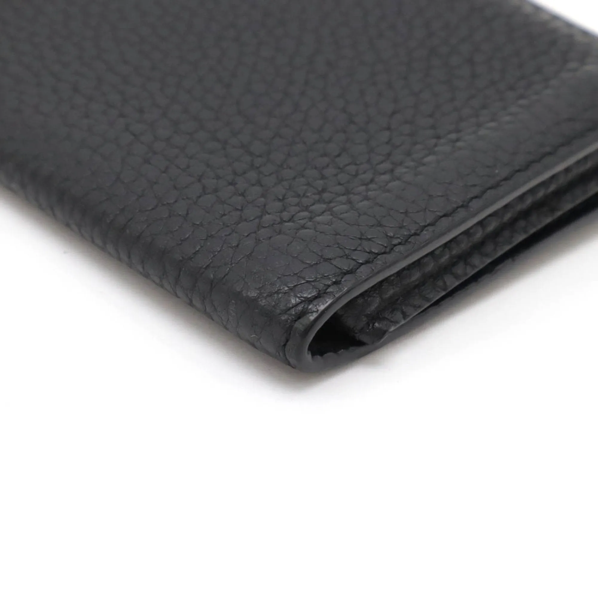 Hermes Taurillon Clemence Leather Coin Purse/Coin Case (Pre-Owned)