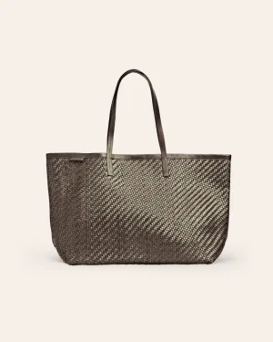 ISAI Kombu Green Twill Shopper bag