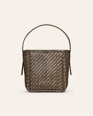 IWA MINI Kombu Green Twill Shoulder bag