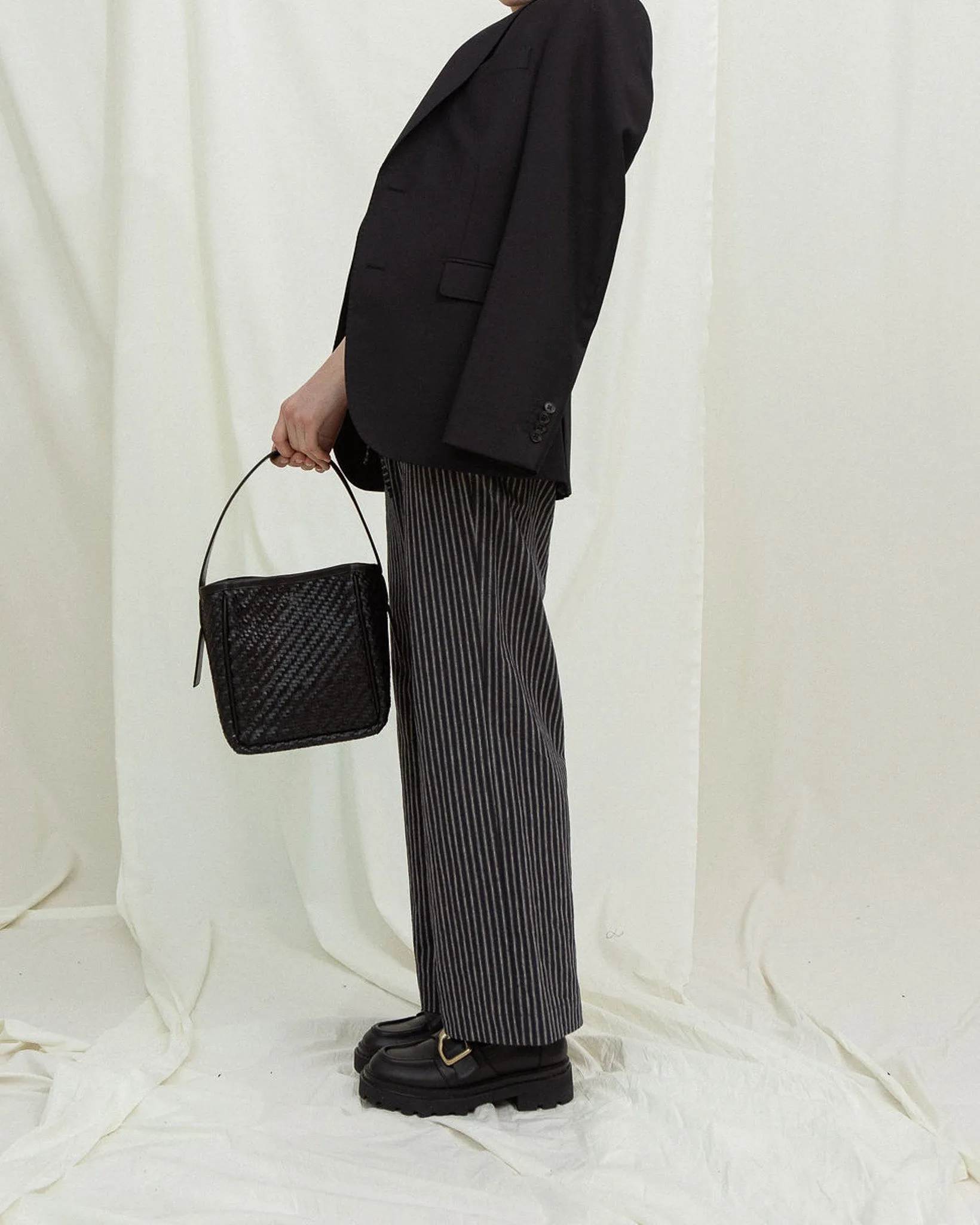 IWA MINI Kombu Green Twill Shoulder bag