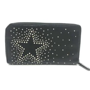 Jimmy Choo Leather Long Wallet (Bi-Fold) (Pre-Owned)