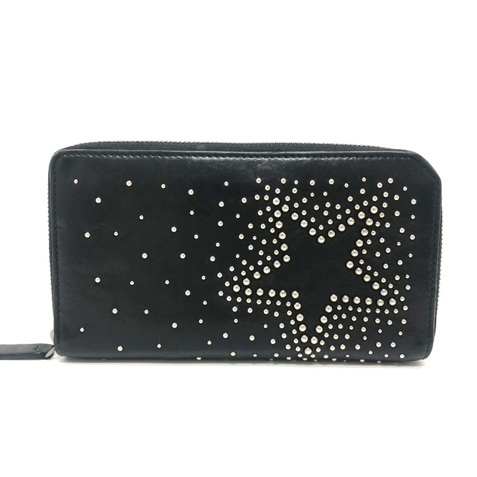 Jimmy Choo Leather Long Wallet (Bi-Fold) (Pre-Owned)