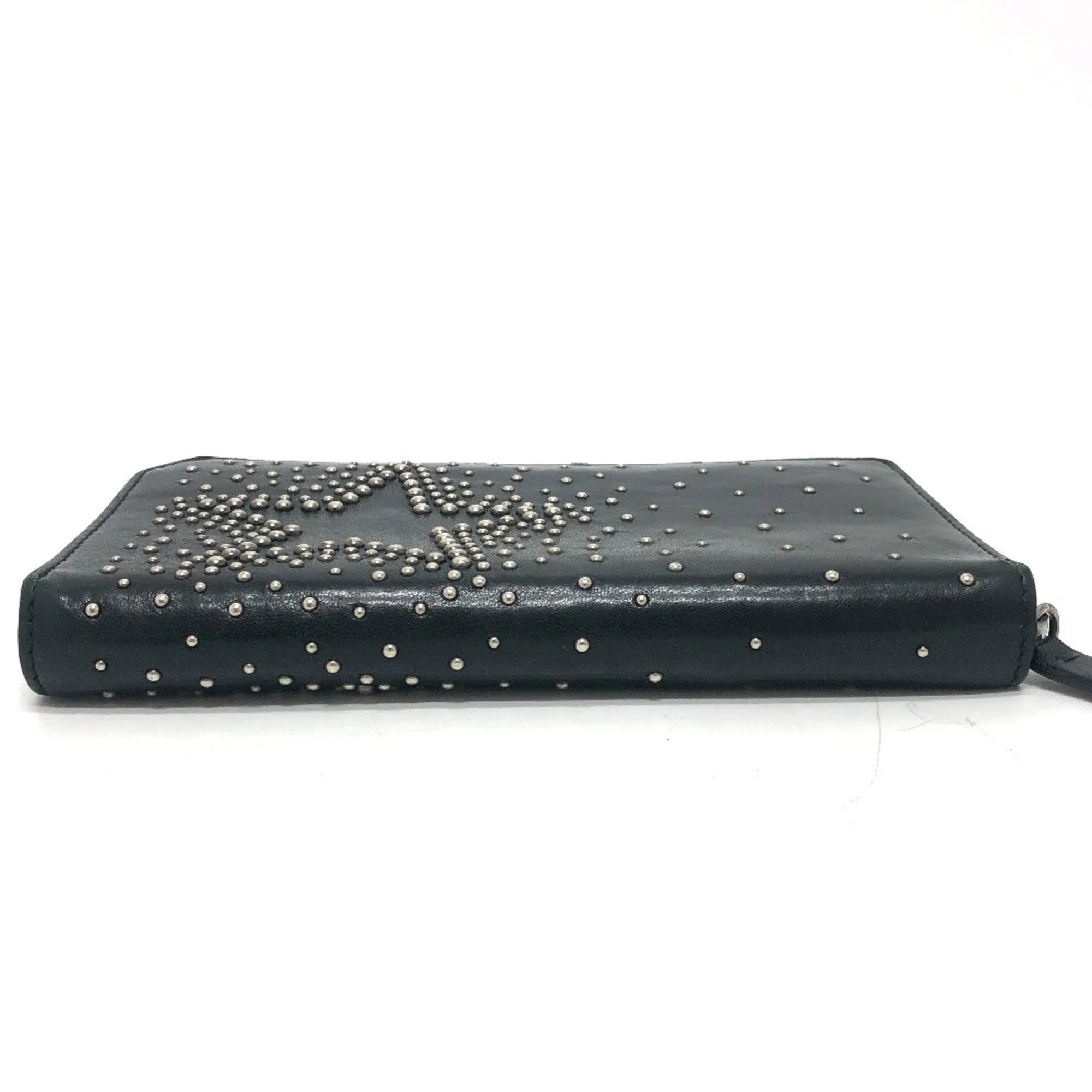 Jimmy Choo Leather Long Wallet (Bi-Fold) (Pre-Owned)