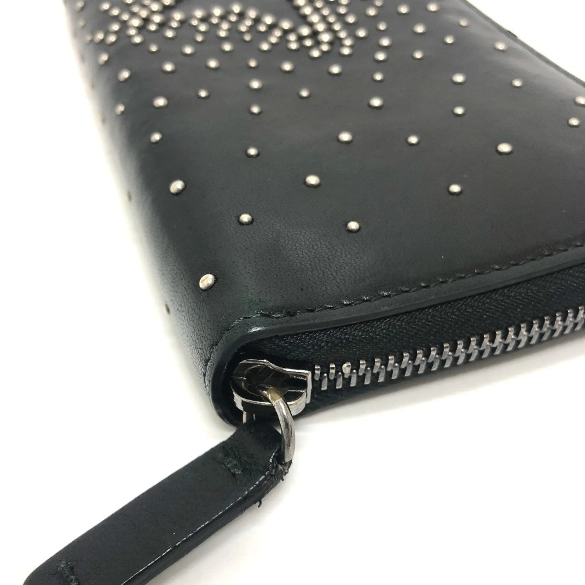 Jimmy Choo Leather Long Wallet (Bi-Fold) (Pre-Owned)