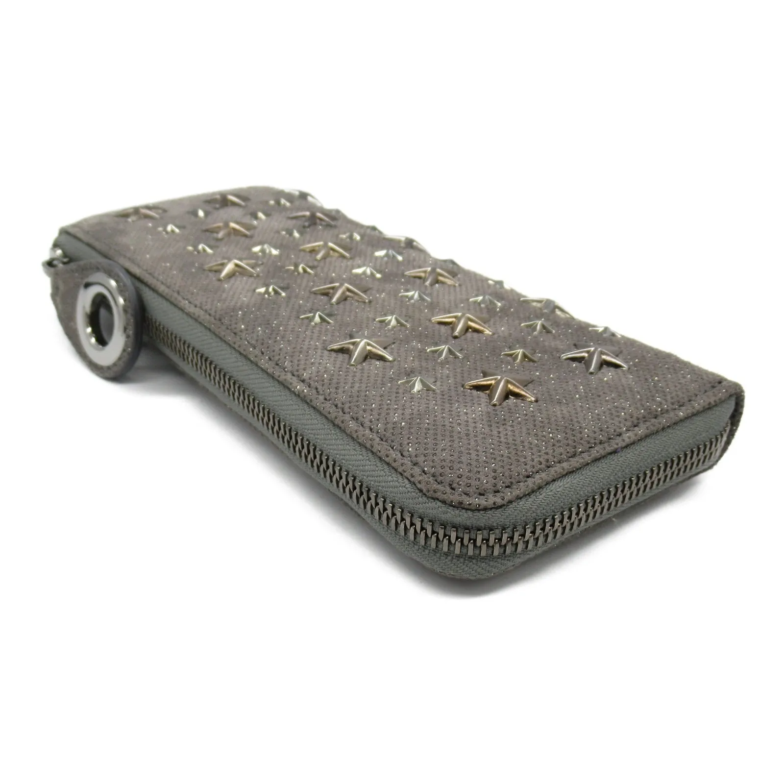 Jimmy Choo Leather Star Studs Wallet