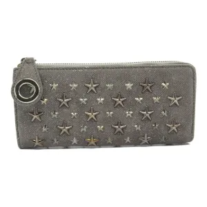 Jimmy Choo Leather Star Studs Wallet