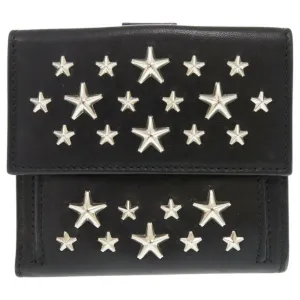 Jimmy Choo Leather Wallet (Bi-Fold) (Pre-Owned)