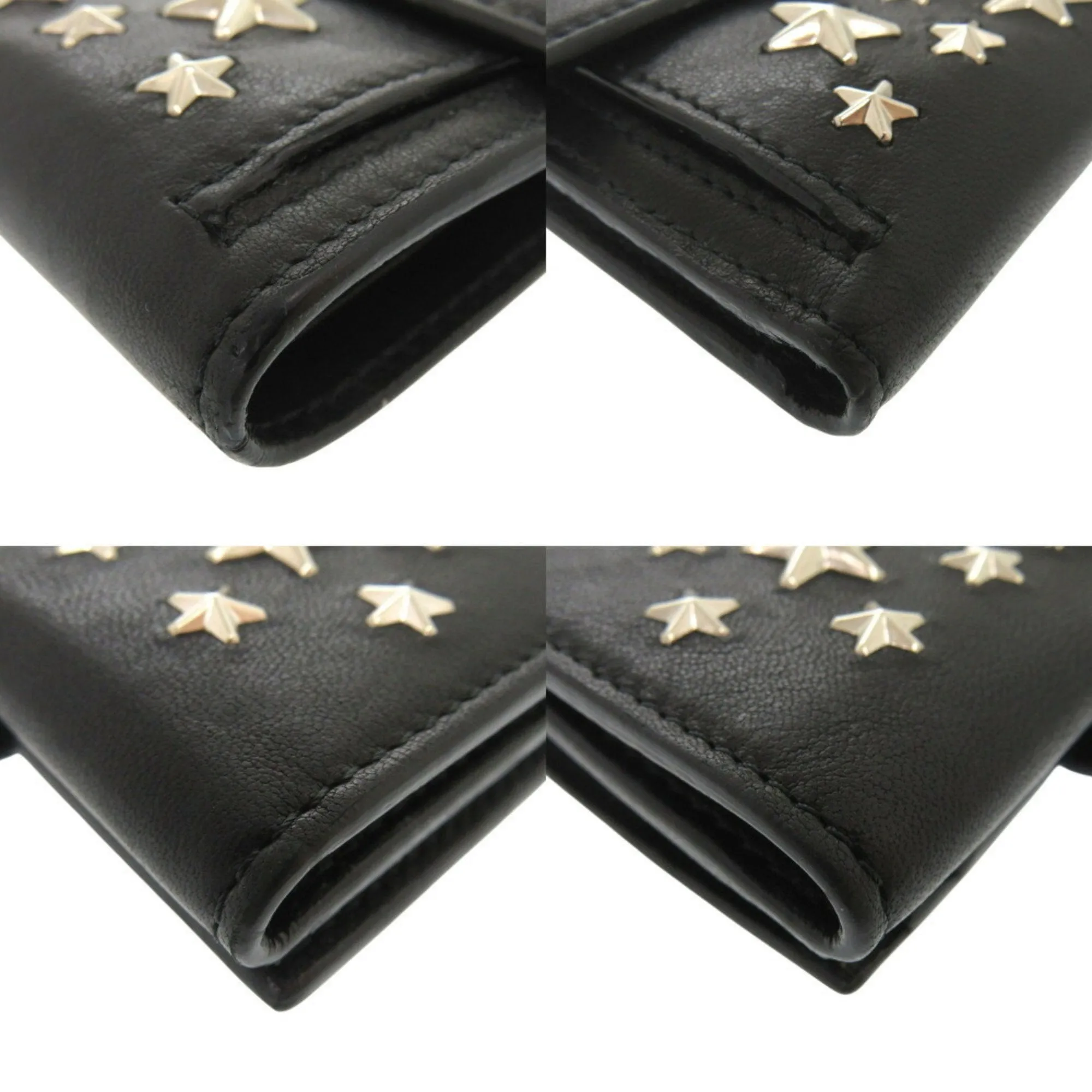Jimmy Choo Leather Wallet (Bi-Fold) (Pre-Owned)