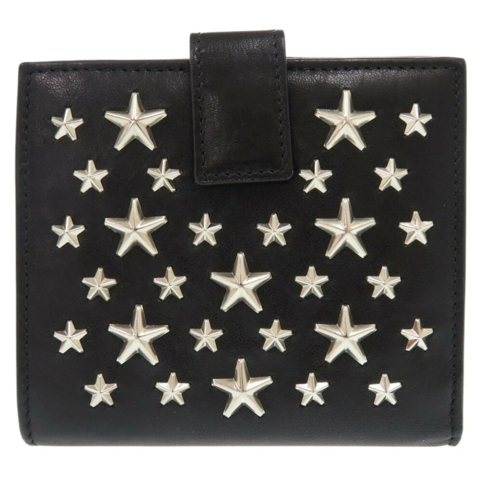 Jimmy Choo Leather Wallet (Bi-Fold) (Pre-Owned)