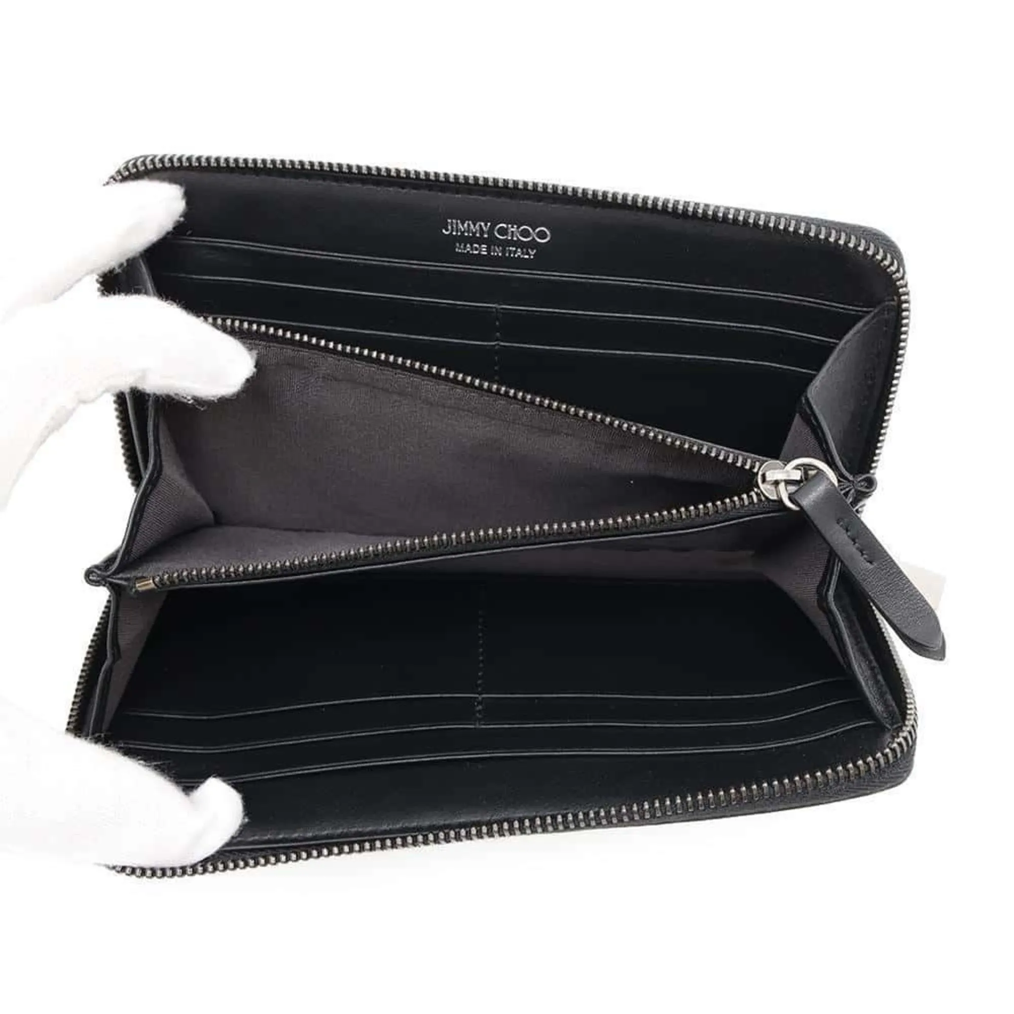 Jimmy Choo Patent Leather Coin Purse/Coin Case (Pre-Owned)