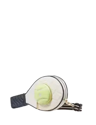 Kate Spade New York Grand Slam 3D Tennis Raquet Crossbody