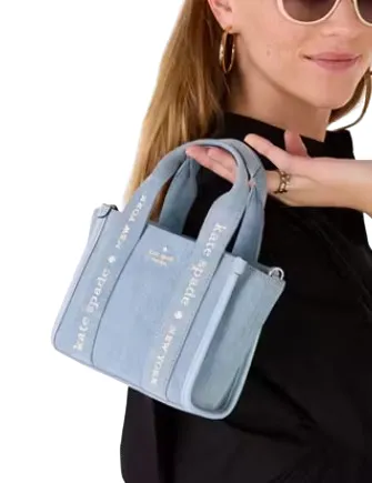 Kate Spade New York Kip Denim Mini Tote