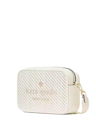 Kate Spade New York Oh Snap Straw Camera Bag