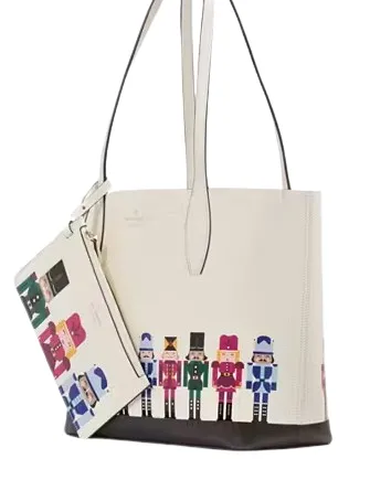 Kate Spade New York Oh What Fun Nutcracker Small Tote