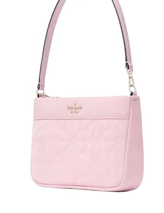 Kate Spade New York Spade Flower Quilted Nylon Convertible Wristlet