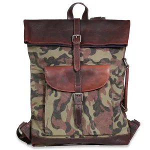 Large Carry-on Canvas Backpack Sample