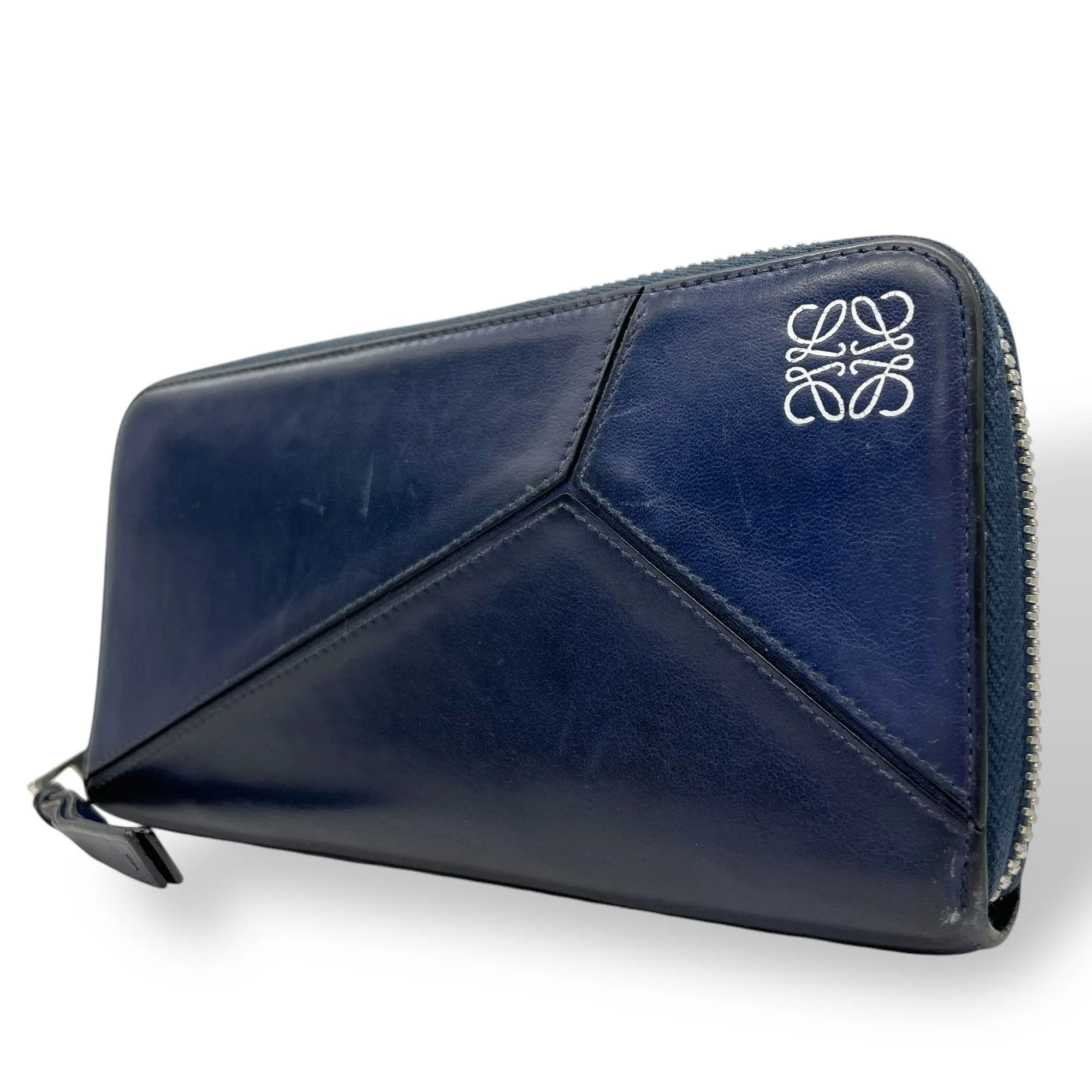 Loewe Leather Long Wallet (Bi-Fold) (Pre-Owned)