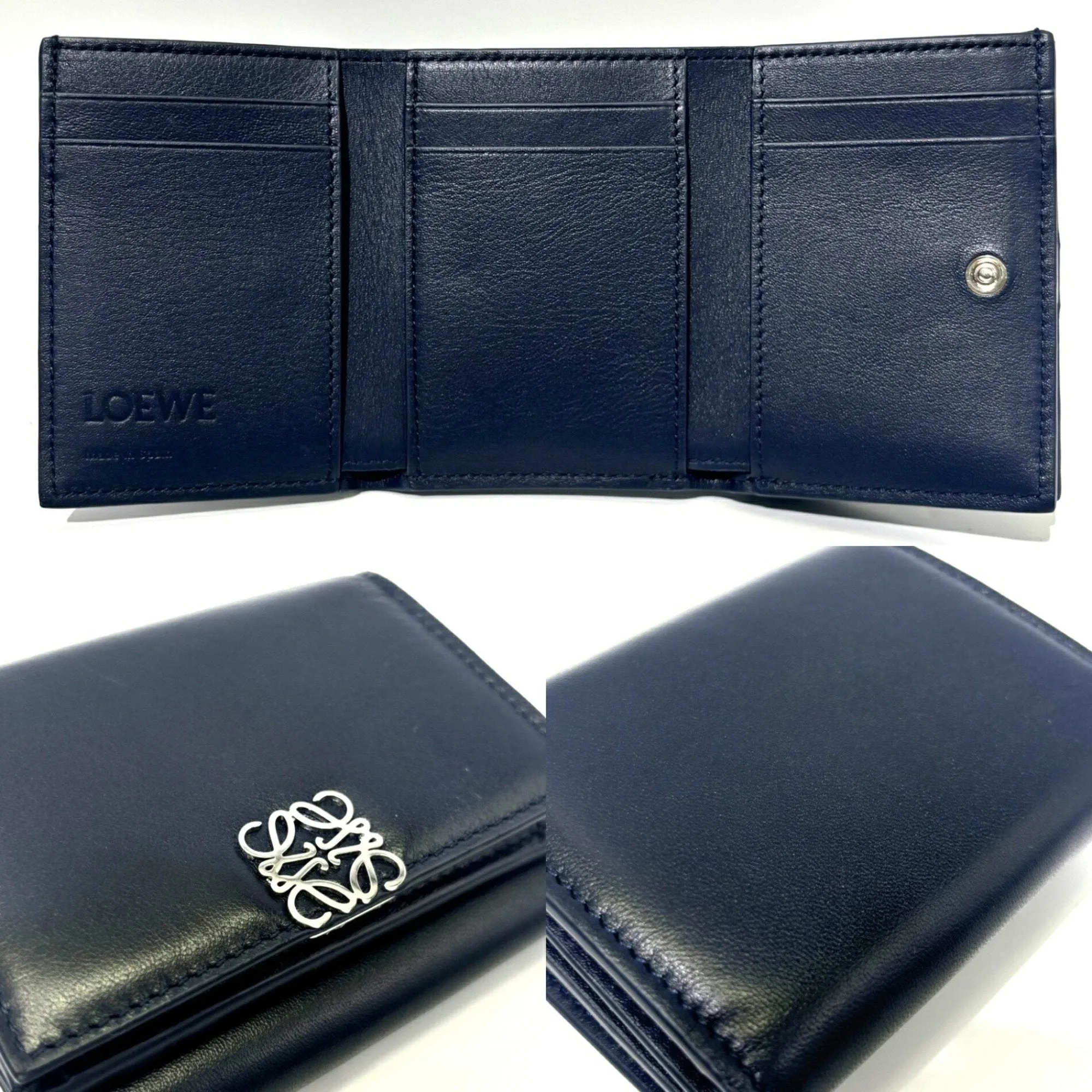 Loewe Leather Wallet (Tri-Fold) (Pre-Owned)