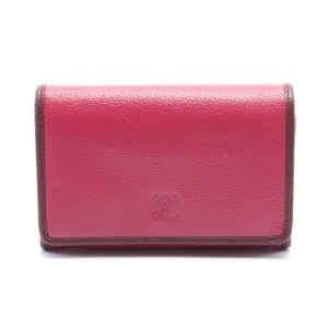 Loewe pink Leather Wallet (Bi-Fold) (Pre-Owned)