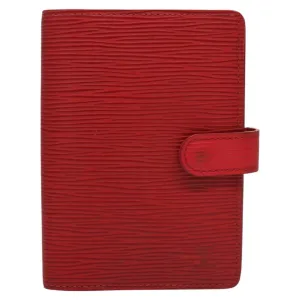 Louis Vuitton Agenda Pm Leather Wallet (Pre-Owned)