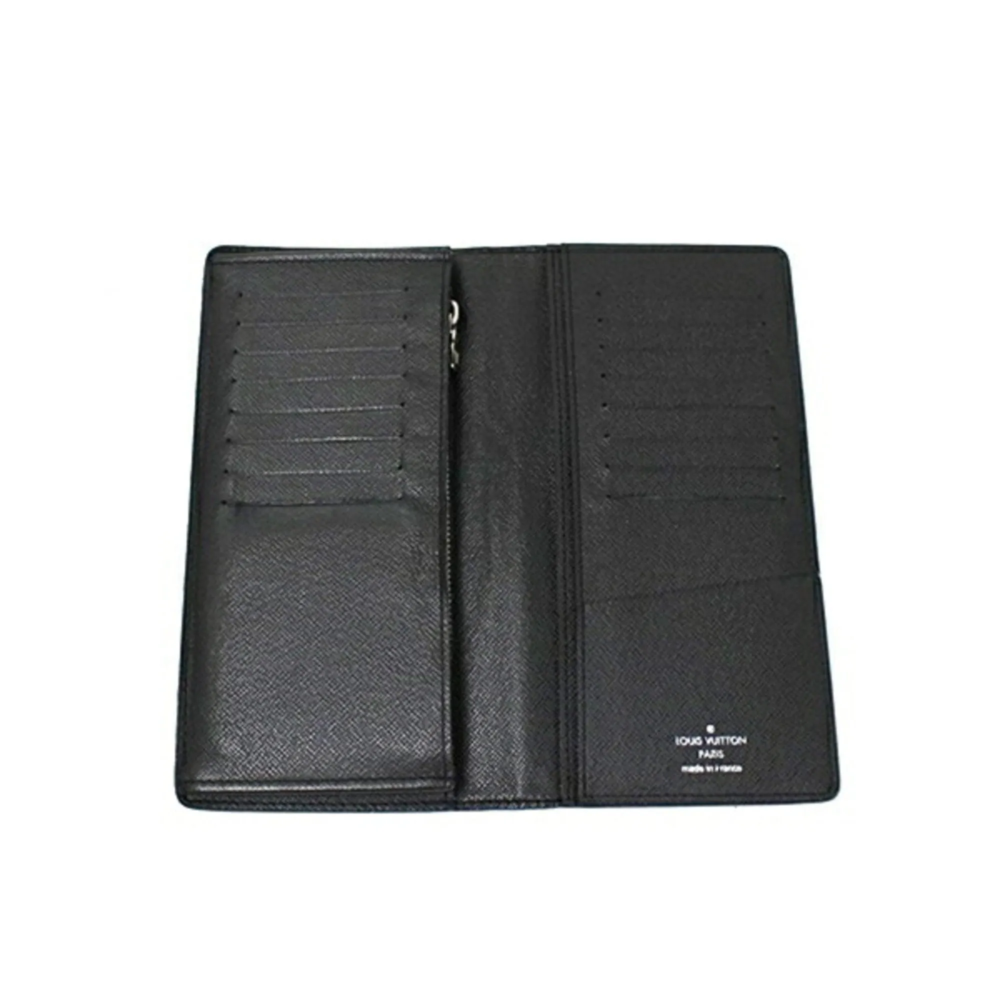 Louis Vuitton Ardoise Leather Long Wallet (Bi-Fold) (Pre-Owned)