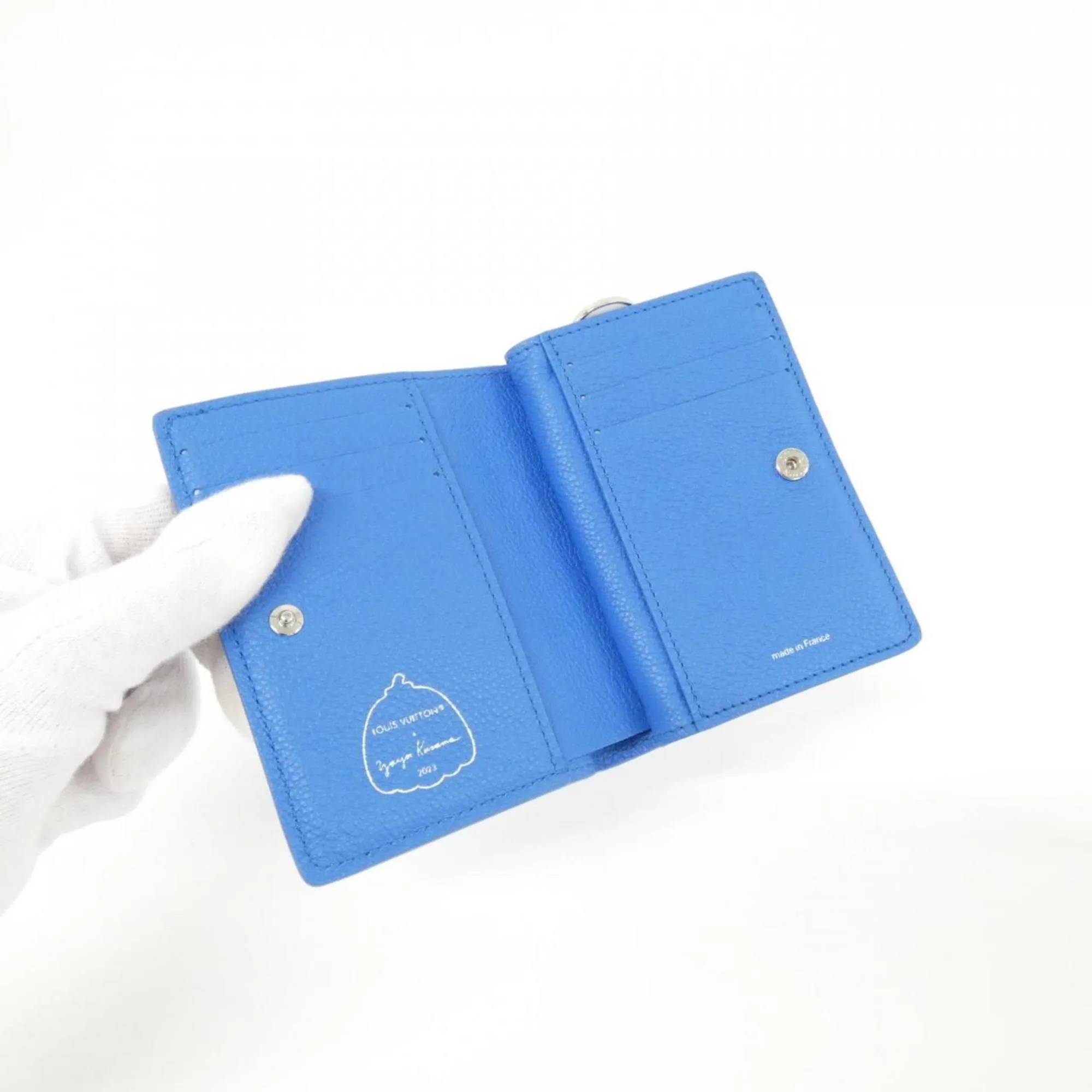 Louis Vuitton Blanc blue Monogram Empreinte Wallet (Bi-Fold) (Pre-Owned)