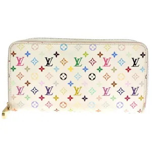 Louis Vuitton Blanc Monogram colore Long Wallet (Bi-Fold) (Pre-Owned)