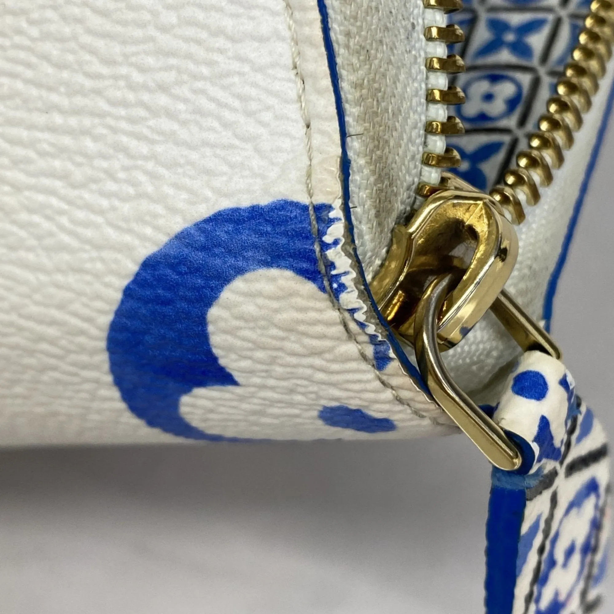 Louis Vuitton blue Long Wallet (Bi-Fold) (Pre-Owned)