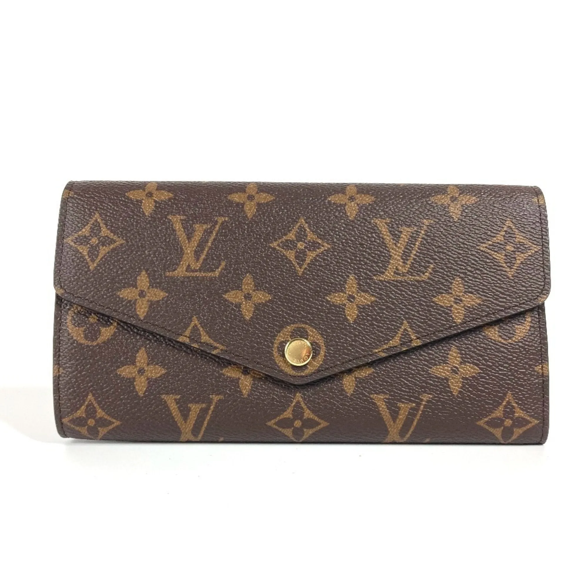 Louis Vuitton blue Monogram Long Wallet (Bi-Fold) (Pre-Owned)