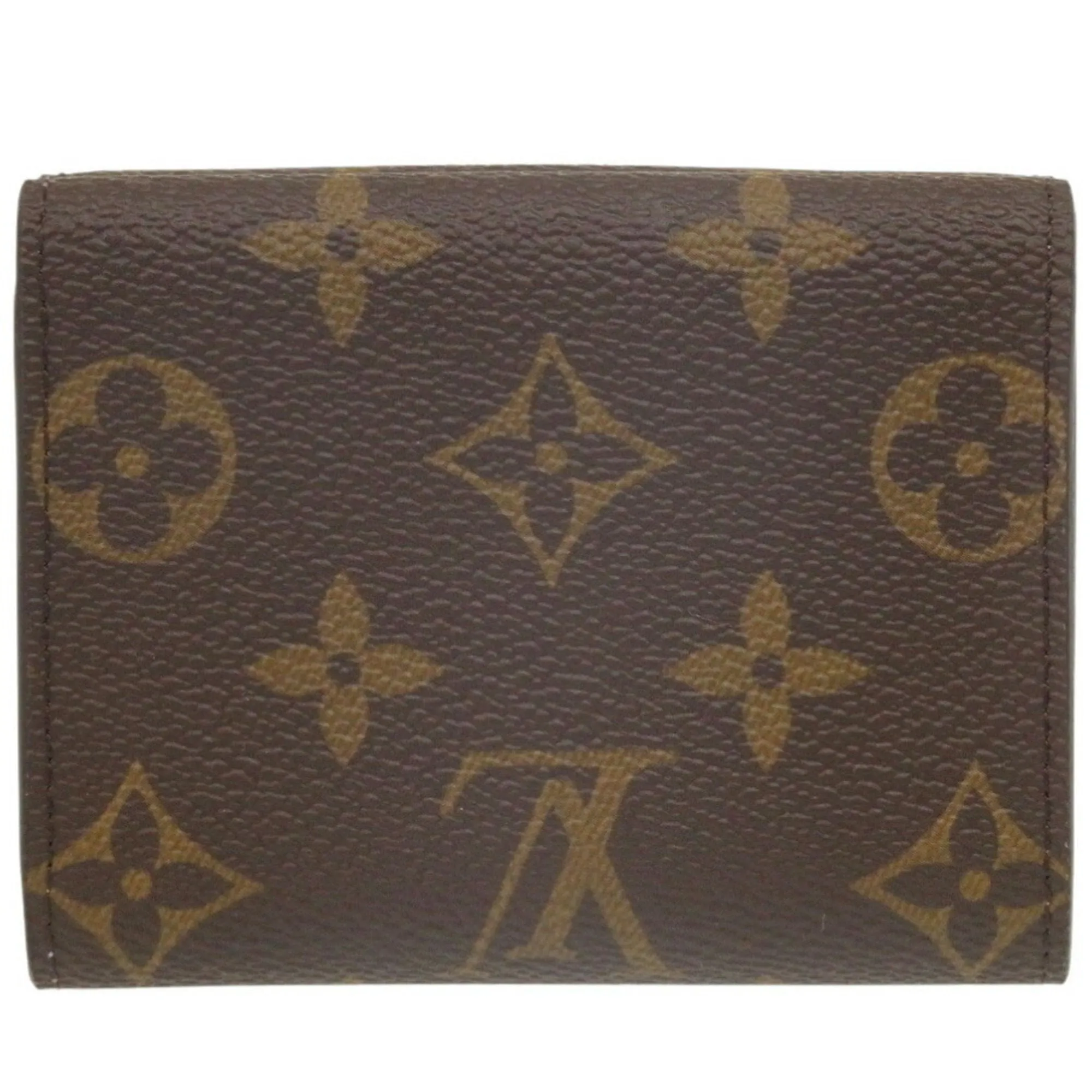 Louis Vuitton blue Monogram Monogram Leather Wallet (Tri-Fold) (Pre-Owned)