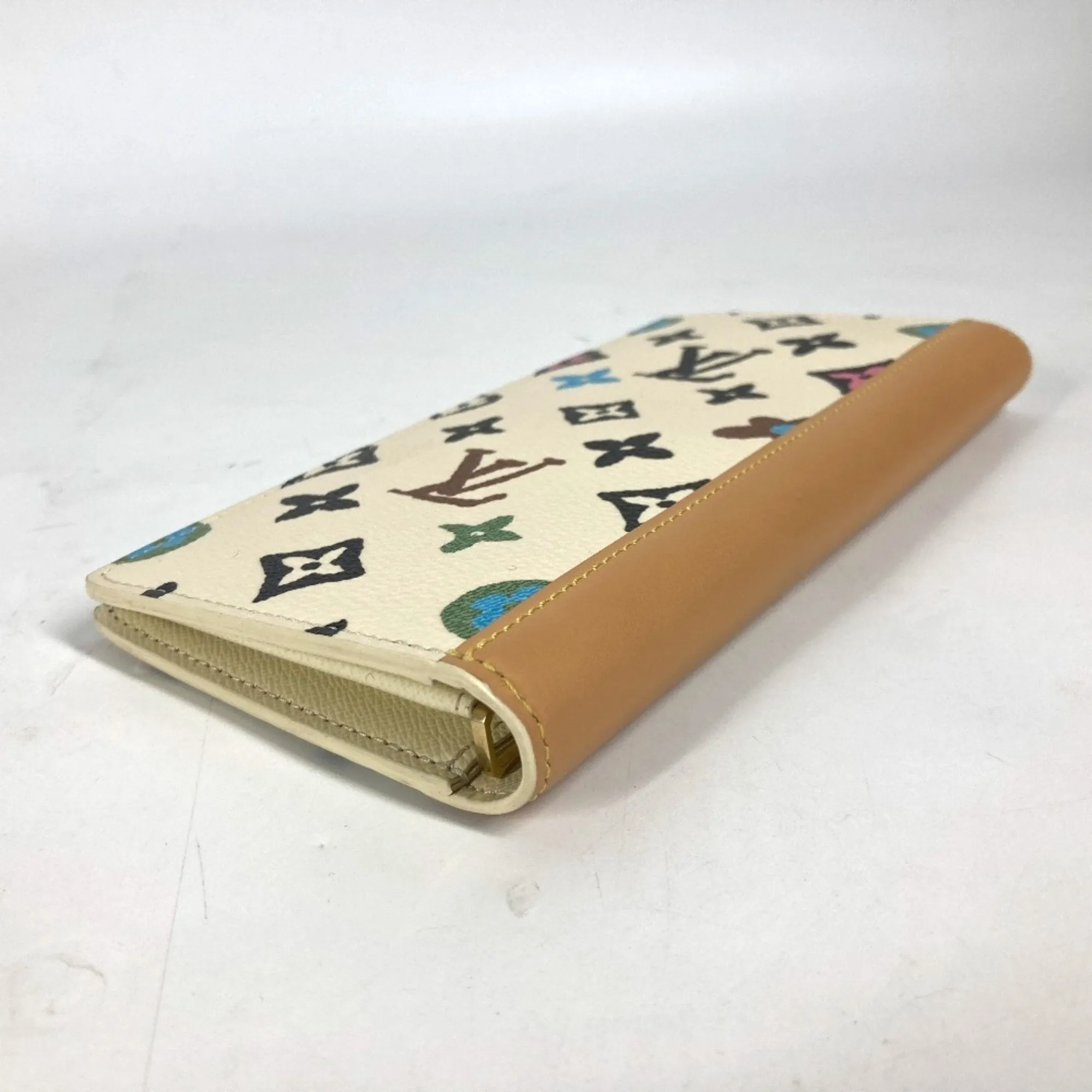 Louis Vuitton Canvas Long Wallet (Bi-Fold) (Pre-Owned)